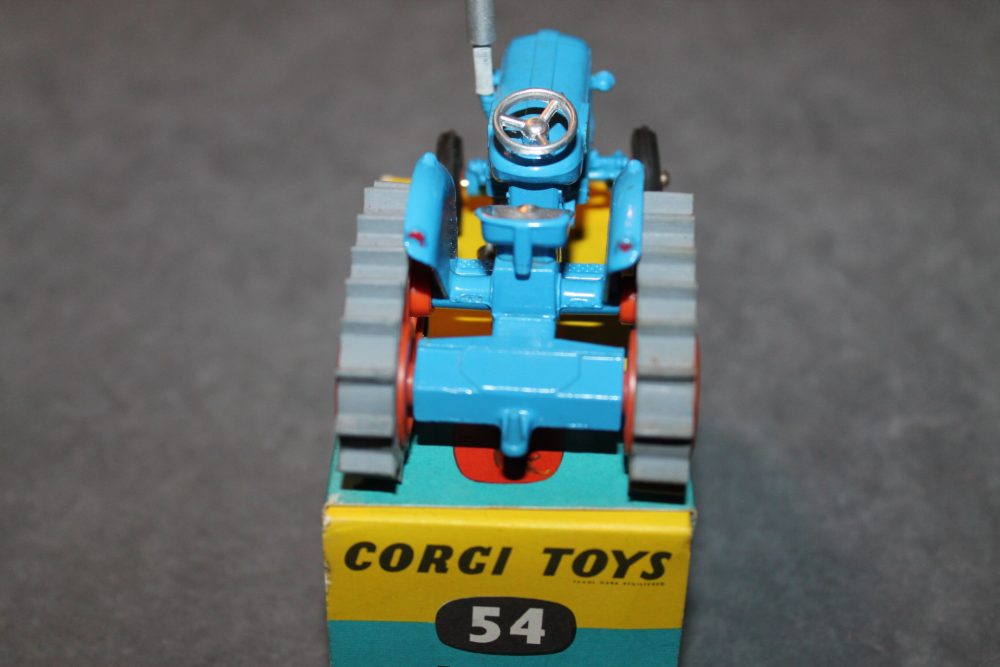 fordson major half track tractor corgi toys 54 back