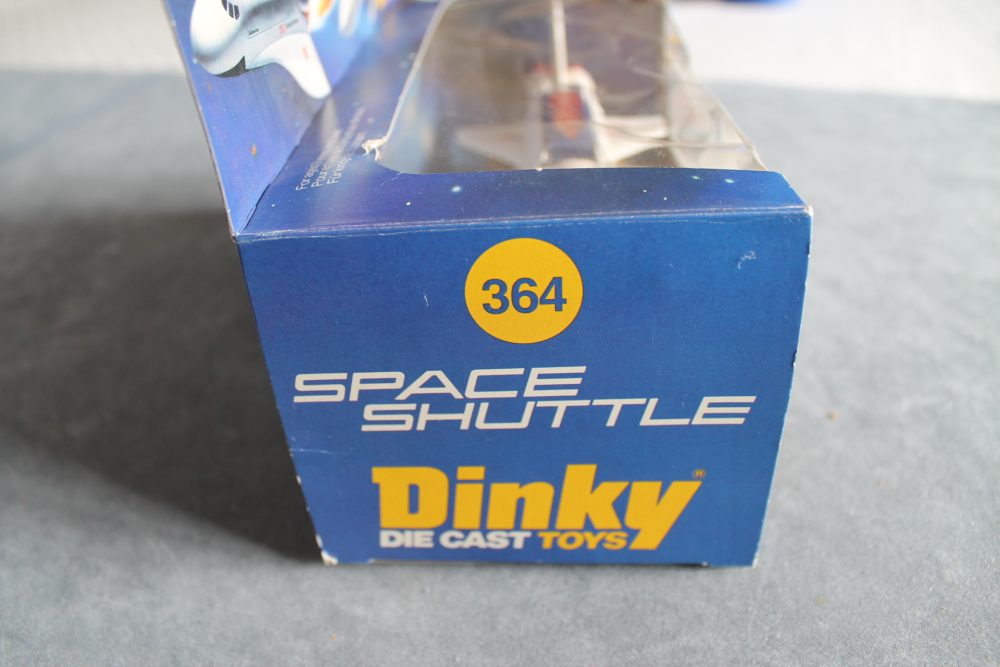 nasa space shuttle dinky toys 364 box end
