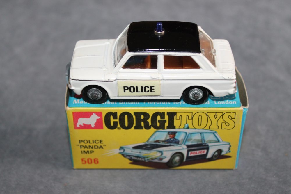 police panda imp corgi toys 506