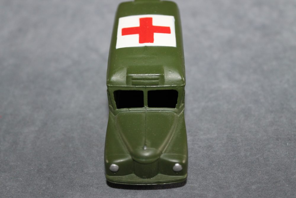 daimler military ambulance us export dinky toys 30hm front