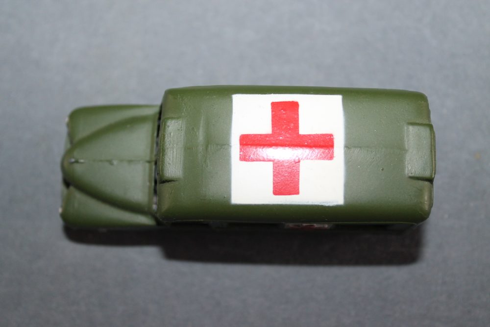 daimler military ambulance us export dinky toys 30hm top