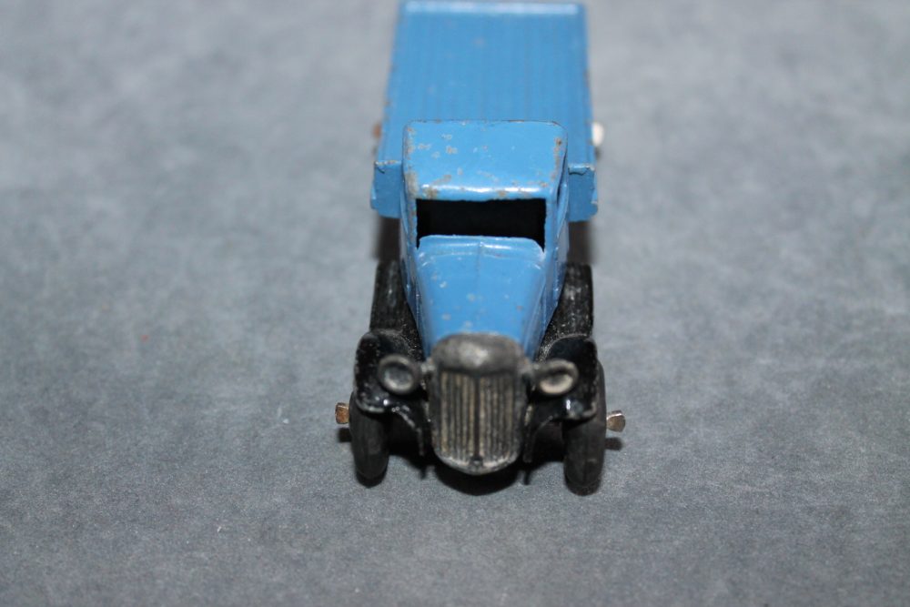 flat truck type 3 saxe blue dinky toys 25c front