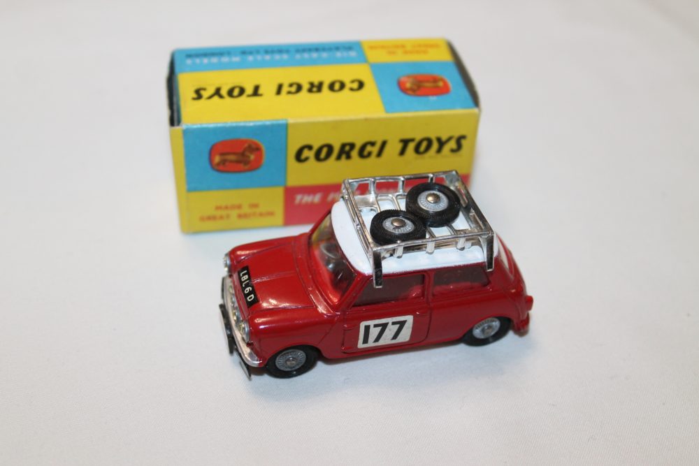 monte carlo b.m.c. mini cooper s corgi toys 339