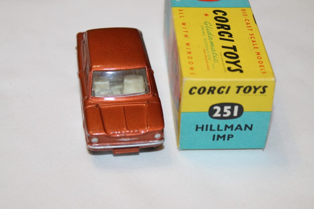 hillman imp copper corgi toys 251 front