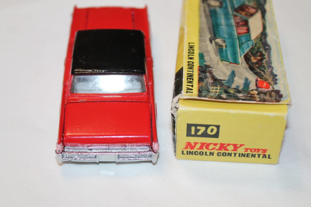 Lincoln Continental nicky toys 170 back