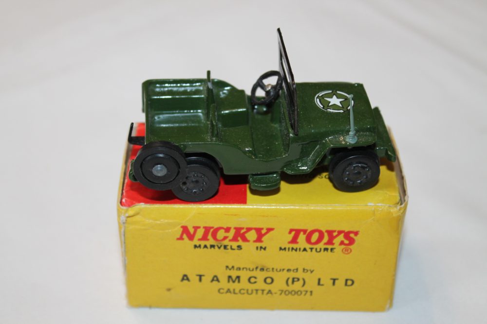 u.s. military universal jeep nicky toys 405 side
