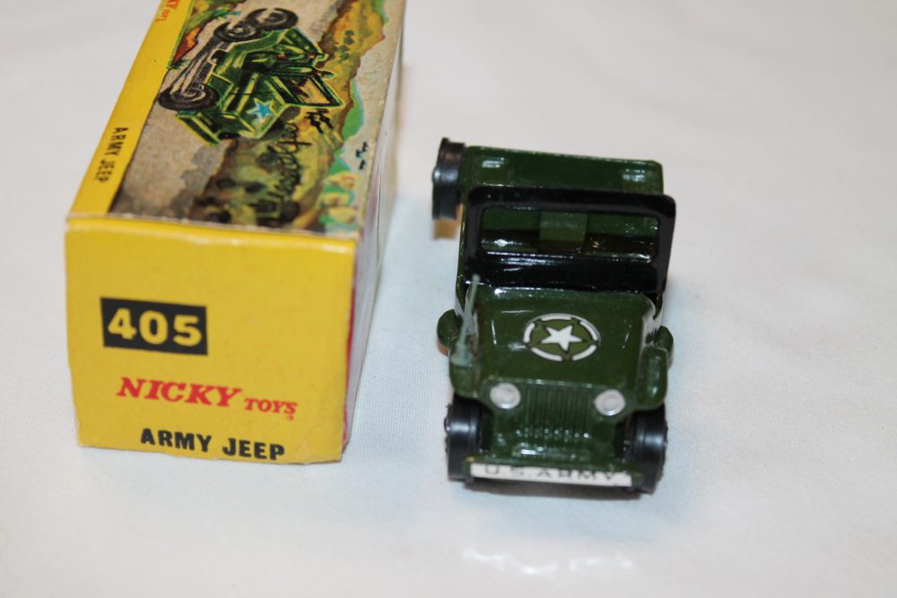 u.s. military universal jeep nicky toys 405 front