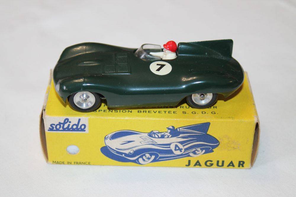 d type jaguar racing green solido toys 100