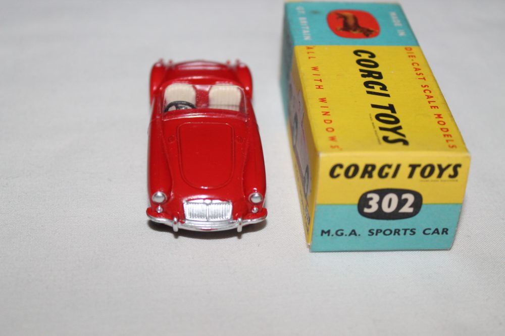 mga sports car corgi toys 302 front