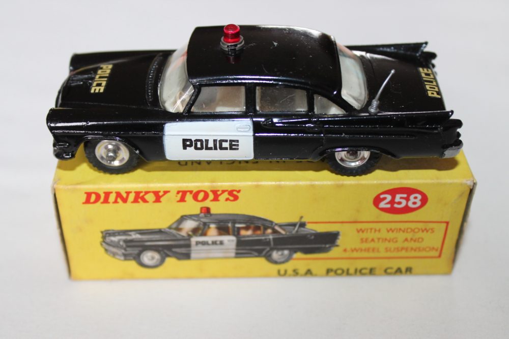 dodge royal sedan usa police car dinky toys 258