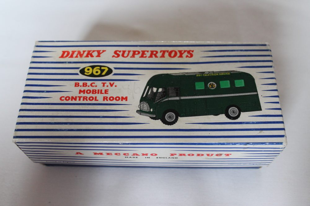b.b.c. mobile control room dinky toys 967
