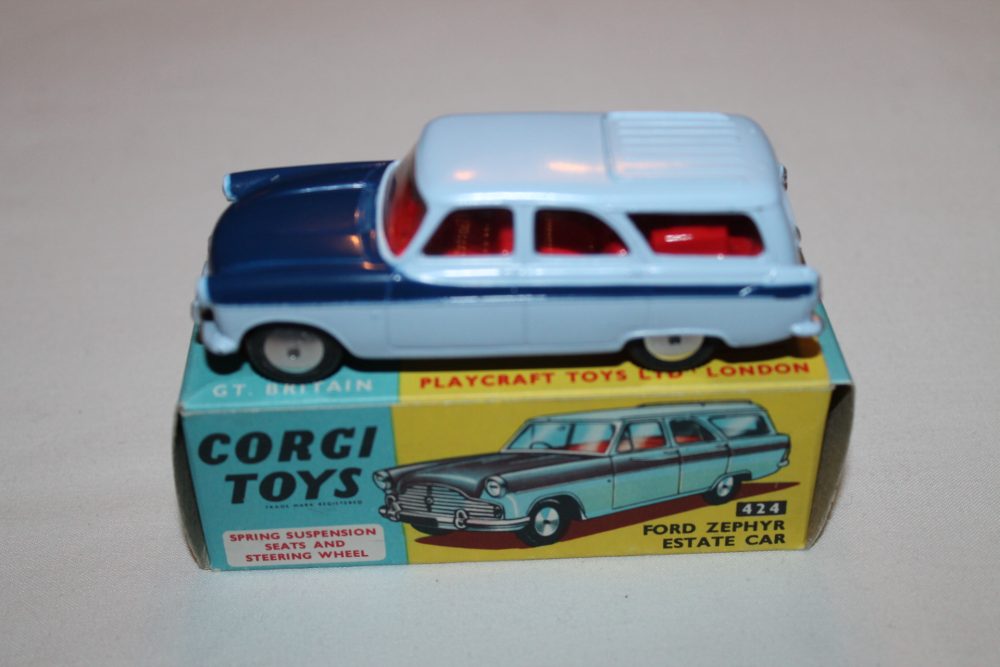 ford zephyr estate corgi toys 424