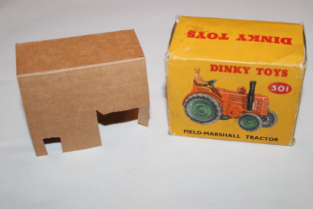 field marshall tractor dinky toys 301 box