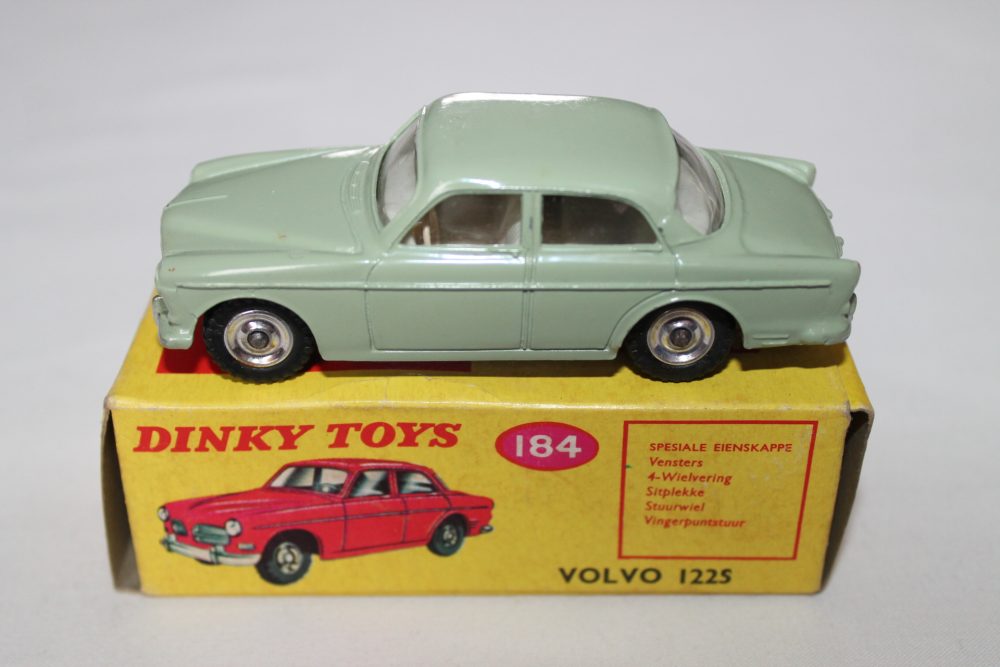 volvo 122s rare south african issue dinky toys 184