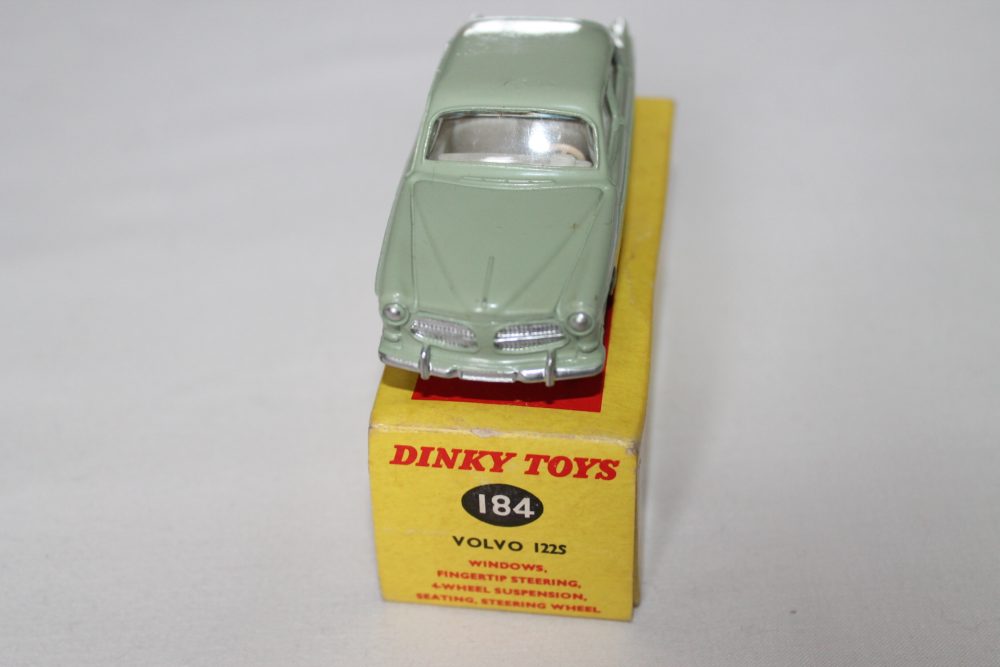 volvo 122s rare south african issue dinky toys 184 front