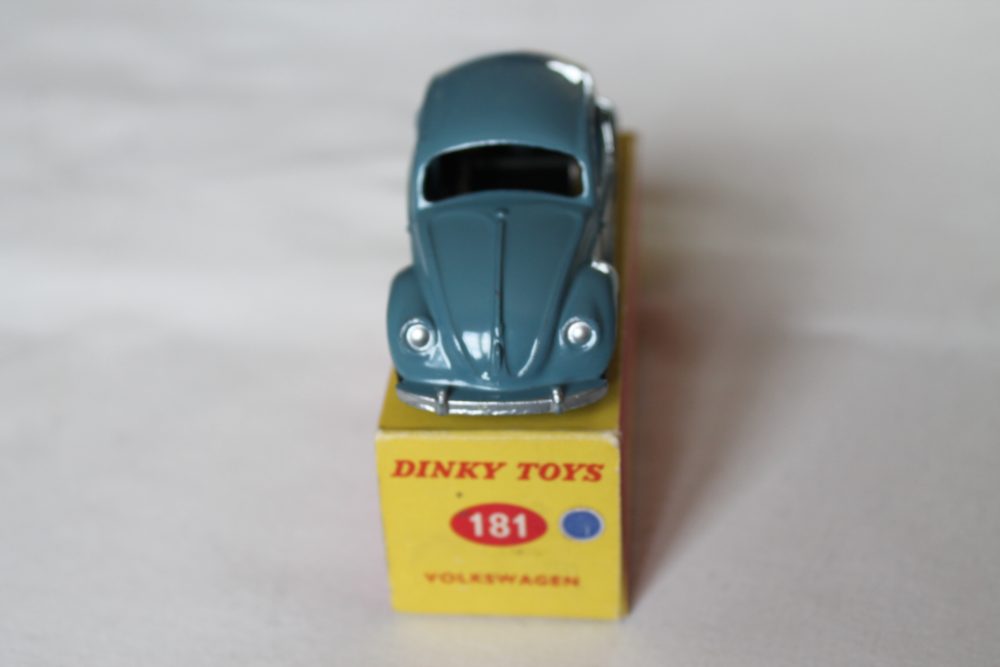 volkswagen beetle dinky toys 181 front