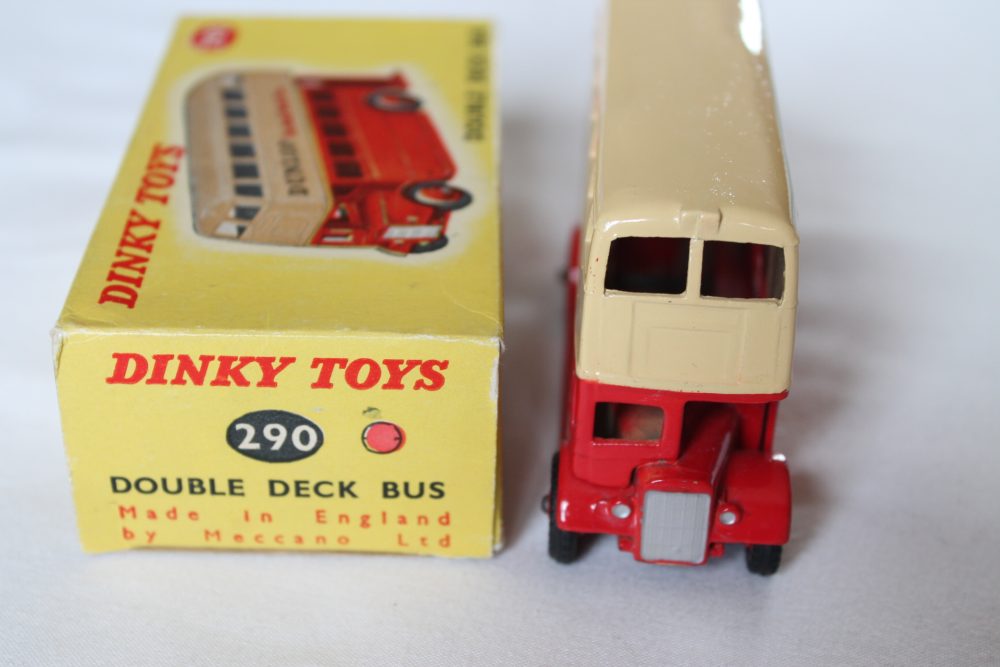 double decker london bus dinky toys 290 front