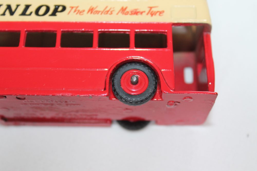 double decker london bus dinky toys 290 wheel