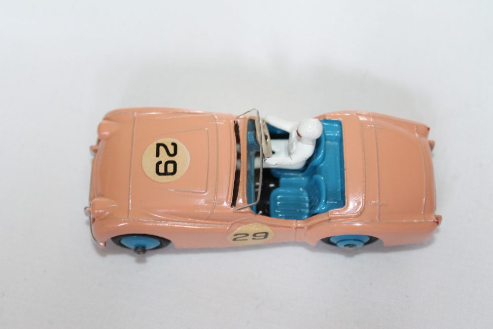 triumph tr2 competition pink dinky toys 111 top