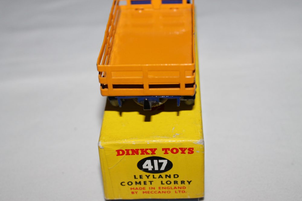 leyland comet lorry dinky toys 417 back