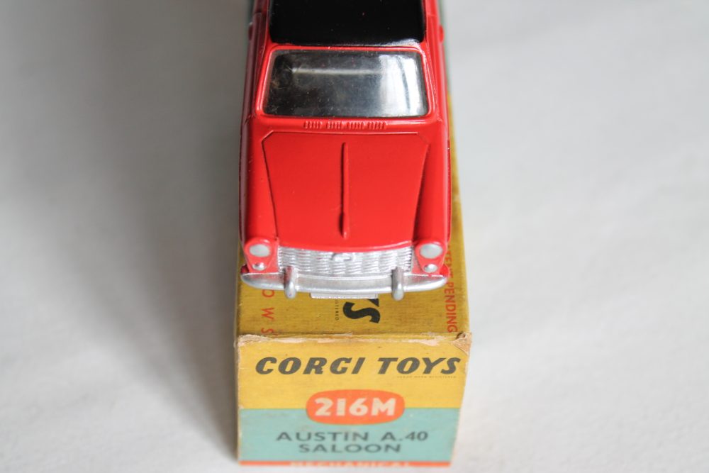 austin a40 mechanical red corgi toys 216m front