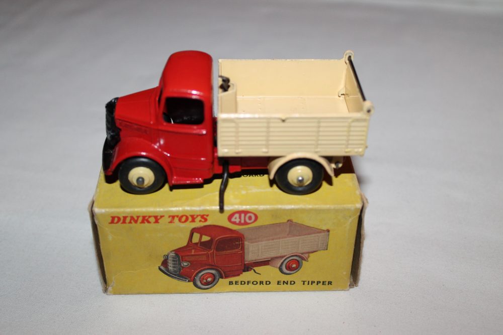 bedford end tipper rare version dinky toys 410