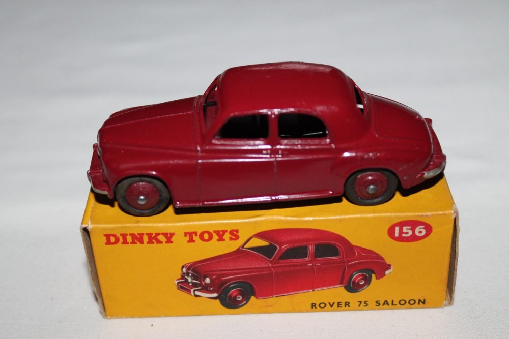 rover 75 burgundy dinky toys 156