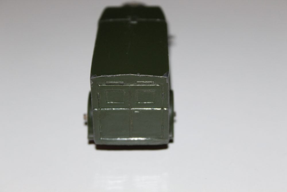 Dinky Toys Pre-War 028k Marshes Sausages delivery van, vintage diecast model.