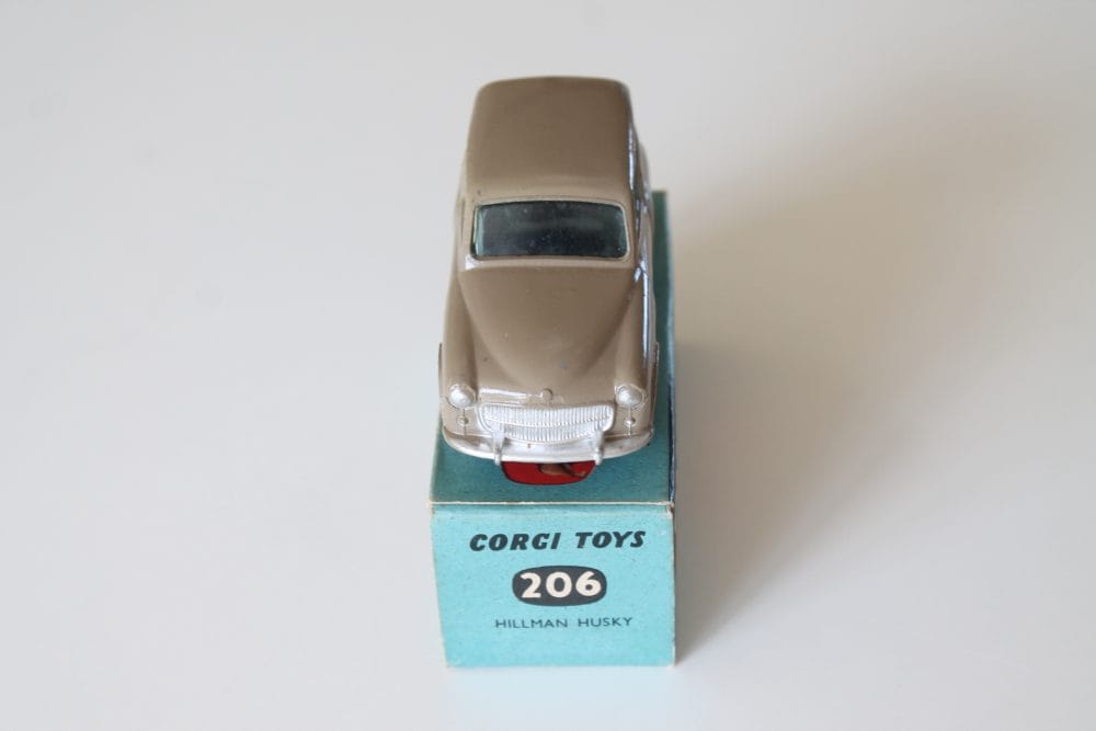 hillman husky brown corgi toys 206 front