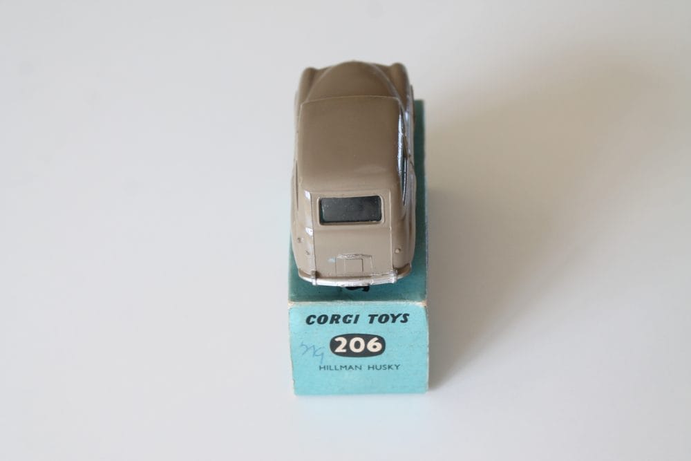hillman husky brown corgi toys 206 back