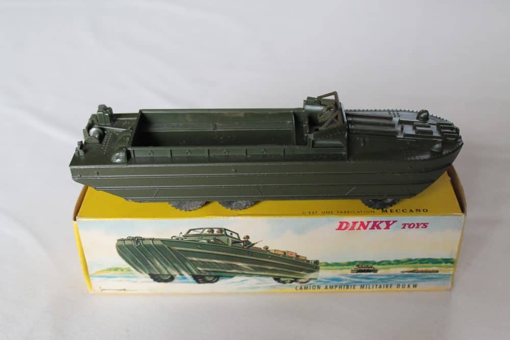 DUKW Amphibian vehicle french dinky 825 side