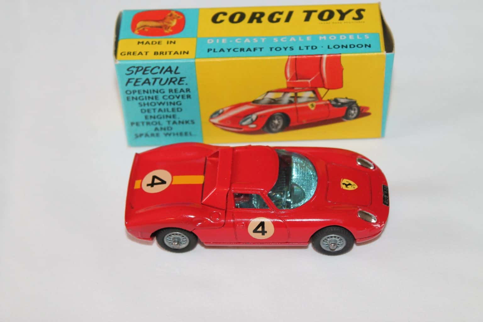 Corgi Toys No. 314, Ferrari 'Berlinetta' 250 Le Mans