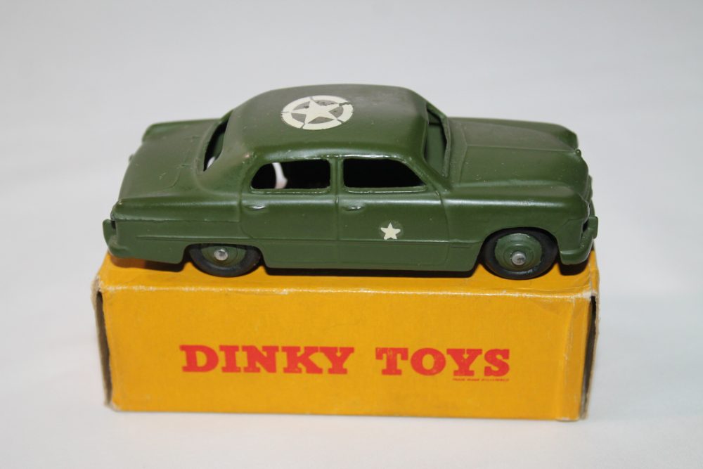 u s army staff car dinky toys 675 side