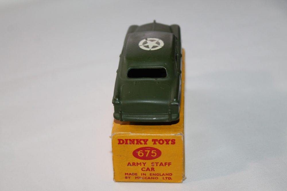 u s army staff car dinky toys 675 back