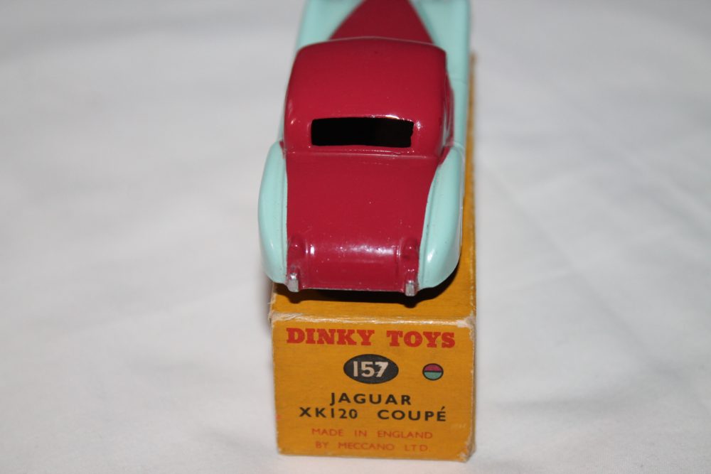 jaguar xk120 dinky toys 157 back
