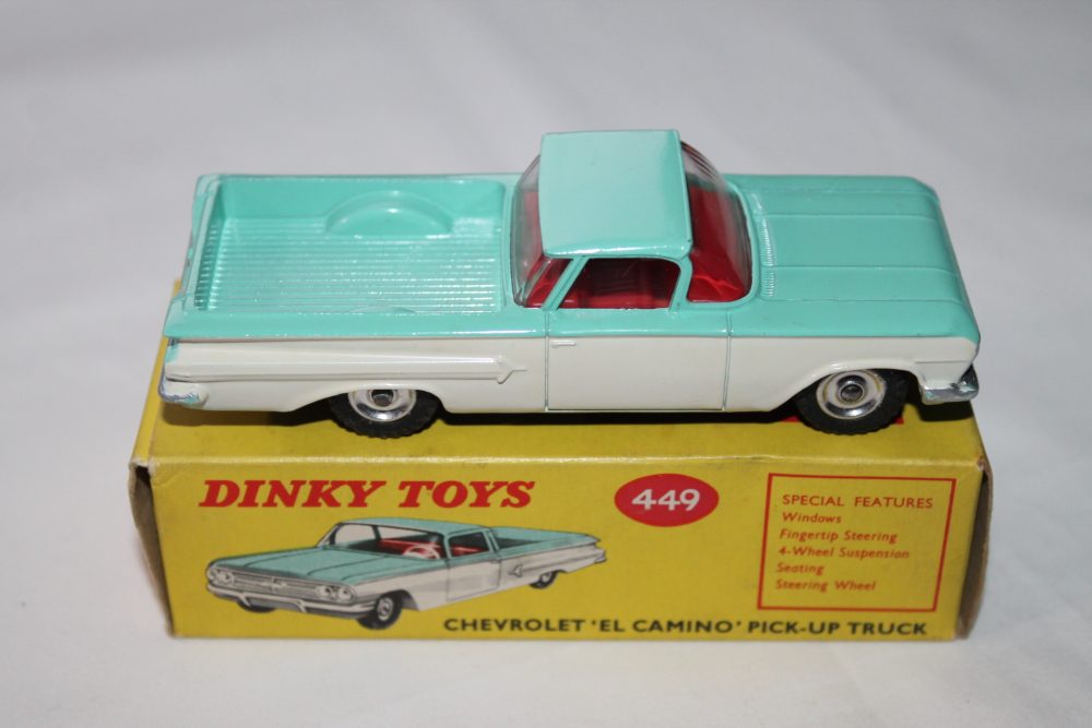 el camino pick up dinky toys 449 side