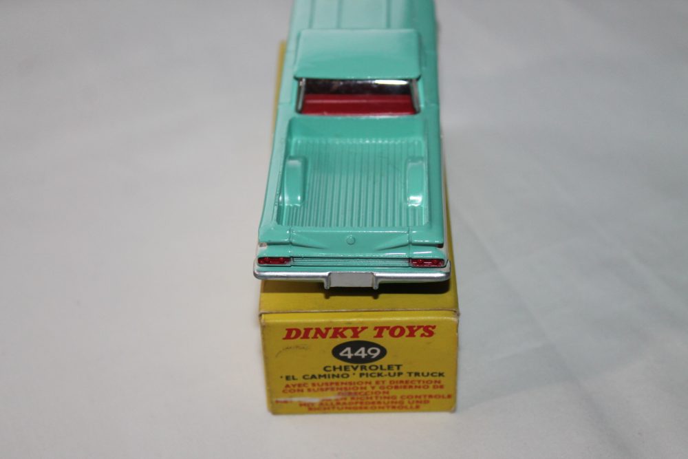 el camino pick up dinky toys 449 back