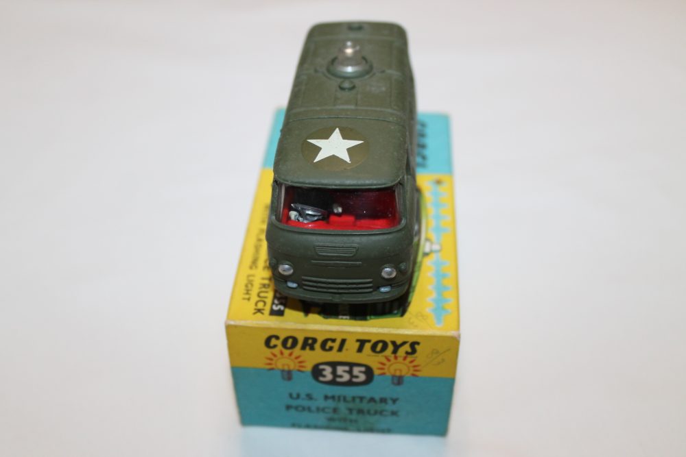 us military police truck corgi toys 355 front