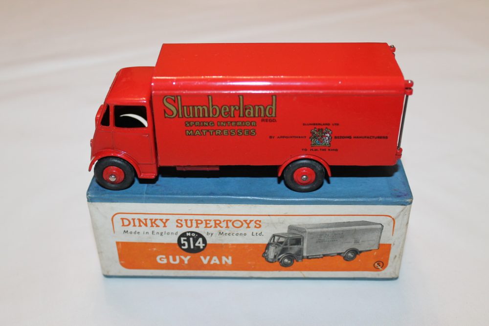 guy slumberland van dinky toys 514