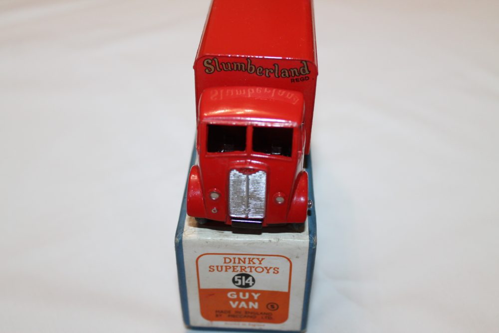guy slumberland van dinky toys 514 front