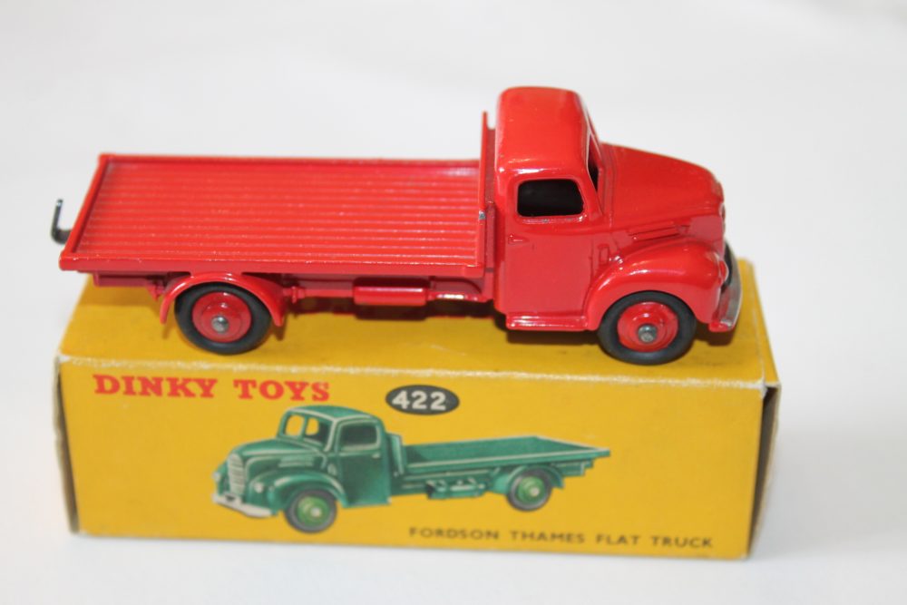 fordson thames flattruck dinky toys 422