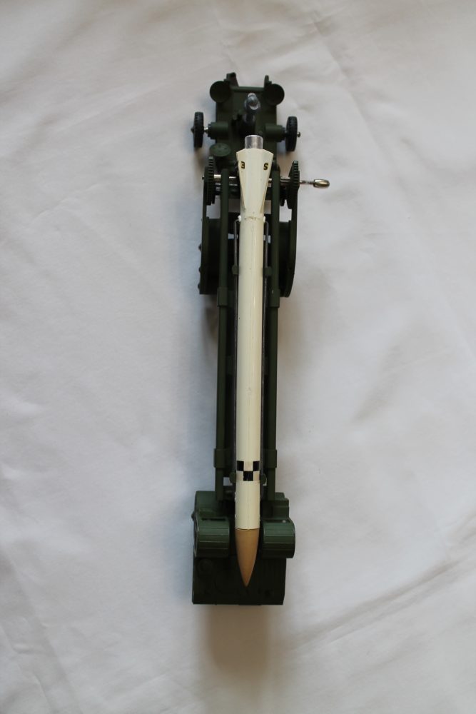 missile erector vehicle dinky toys 666 top