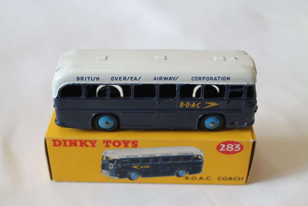b.o.a.c. coach dinky toys 283 side