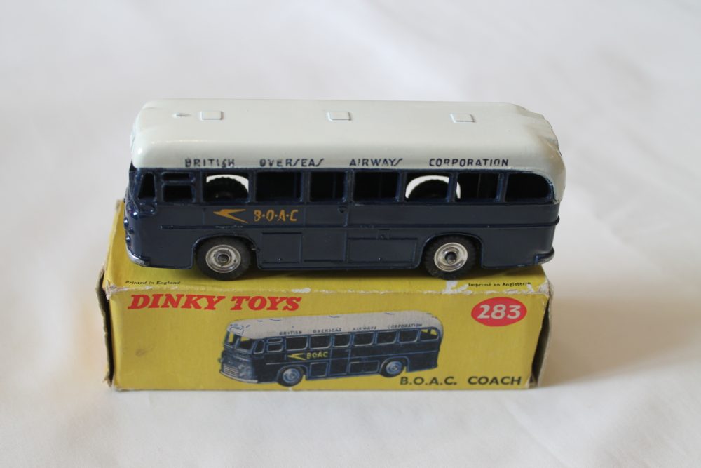b.o.a.c. coach rare version dinky toys 283