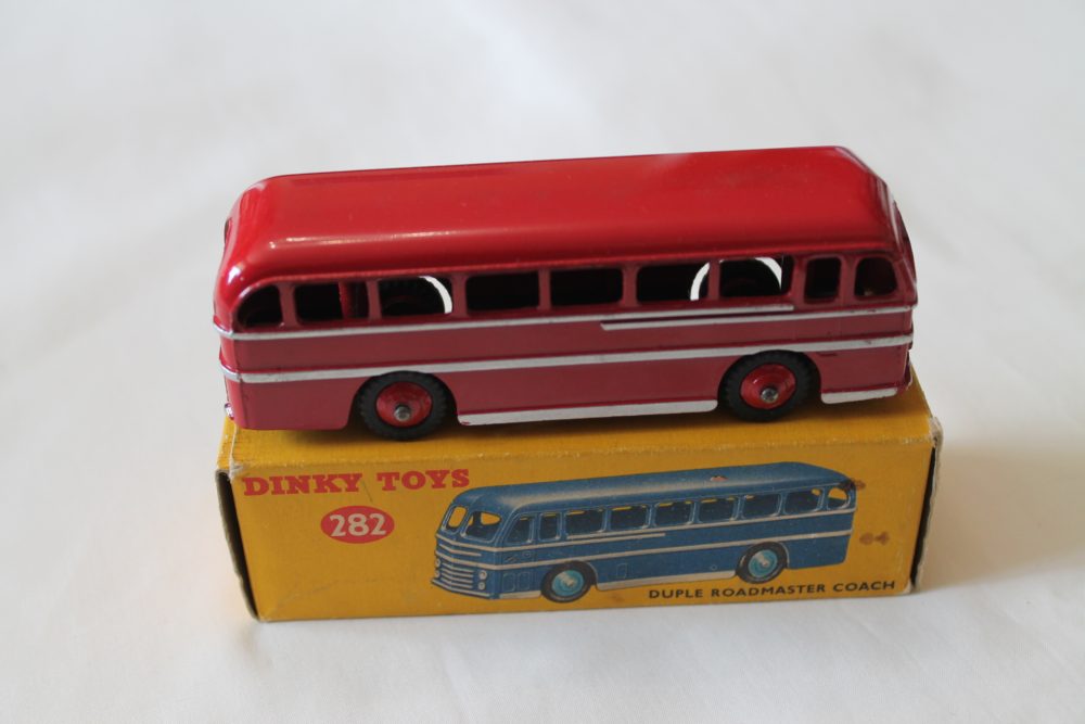 duple roadmaster coach dinky toys 282 side
