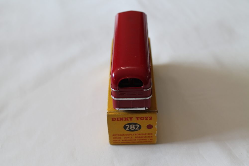 duple roadmaster coach dinky toys 282 back