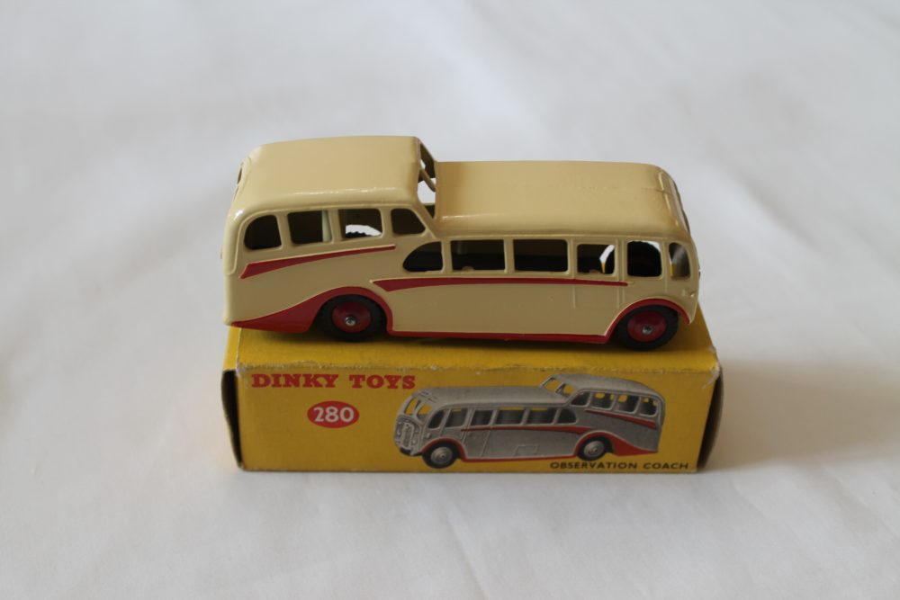observation coach dinky toys 280 side
