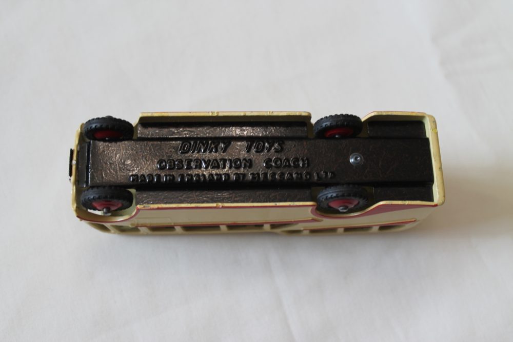 observation coach dinky toys 280 base
