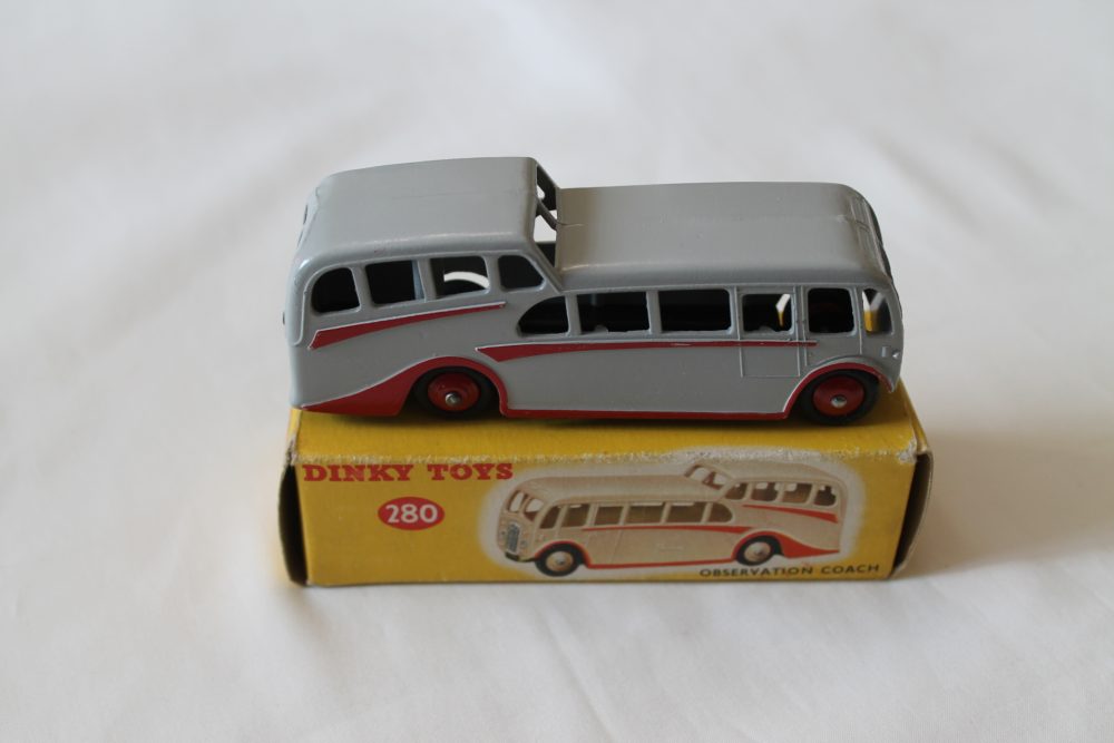 observation coach dinky toys 280 side