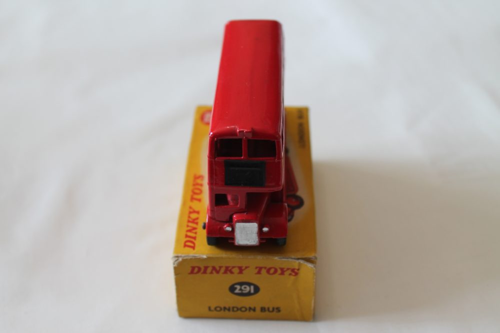 double decker bus exide dinky toys 291 front